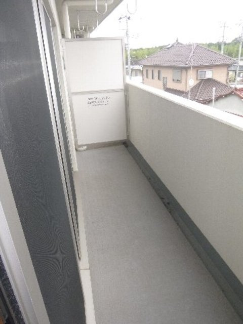 グリーンハイツＭのバルコニー