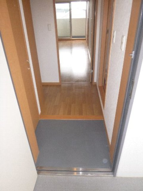 グリーンハイツＭの玄関