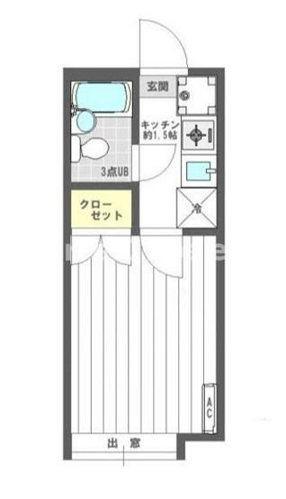 【間取り】 | サンハイム浮間舟渡