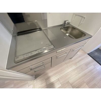 【キッチン】 | ラシーヌ瓦屋町 | きれいなキッチンです