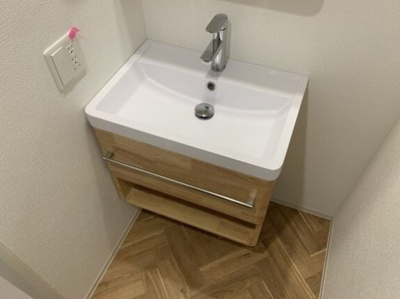 【独立洗面台】 | ラシーヌ瓦屋町 | 使いやすい独立洗面台です