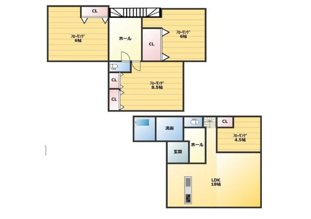 【間取り】 | 太田市浜町戸建て