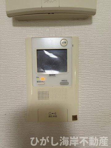 パレ平塚すみれ平壱番館のセキュリティ|TVモニター付きインターフォン