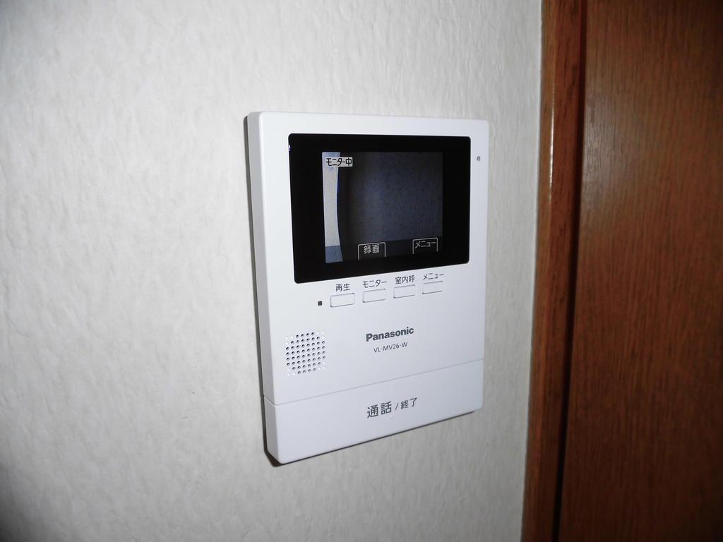 フレグランスコスモ　Ⅰのセキュリティ|モニター付きインターフォン