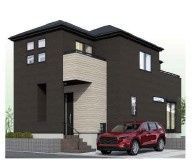 【外観パース】 | 伊奈町中央３丁目　新築分譲住宅