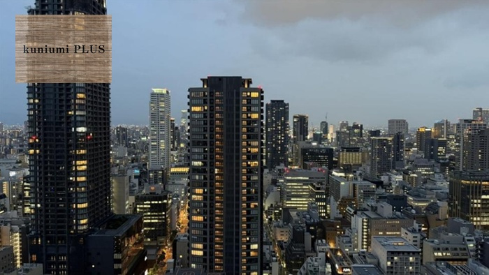 北浜ミッドタワーの展望