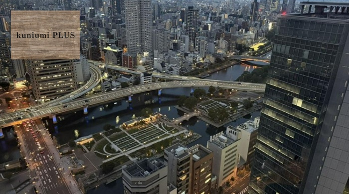 北浜ミッドタワーの展望