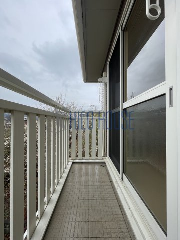 セードル小川Bのバルコニー