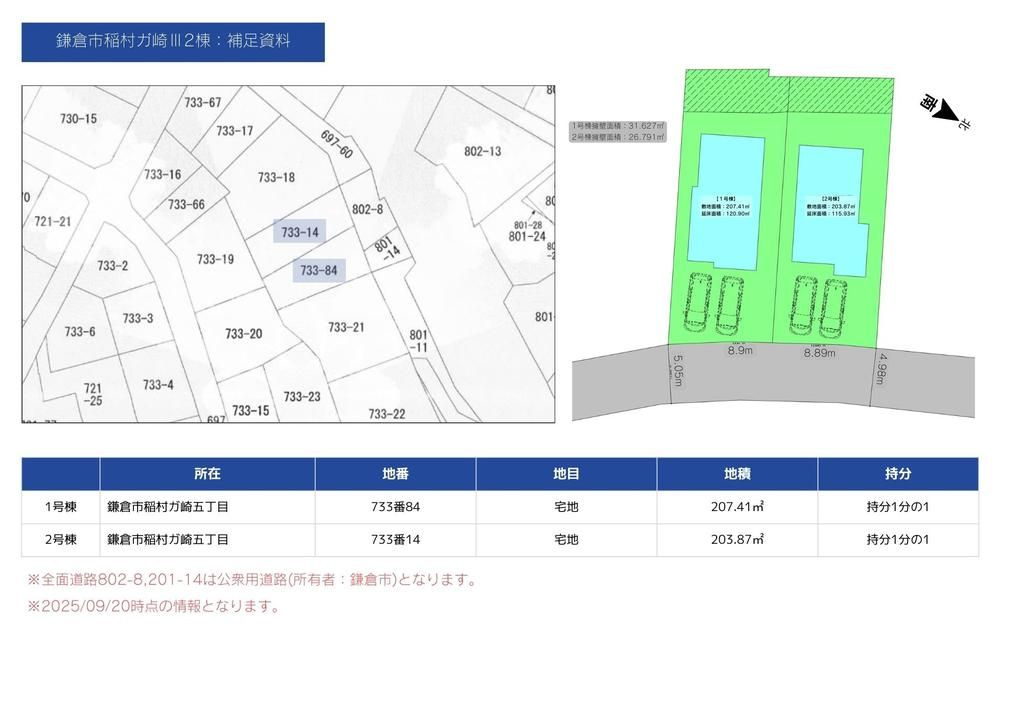 鎌倉市稲村ガ崎5丁目　新築戸建て