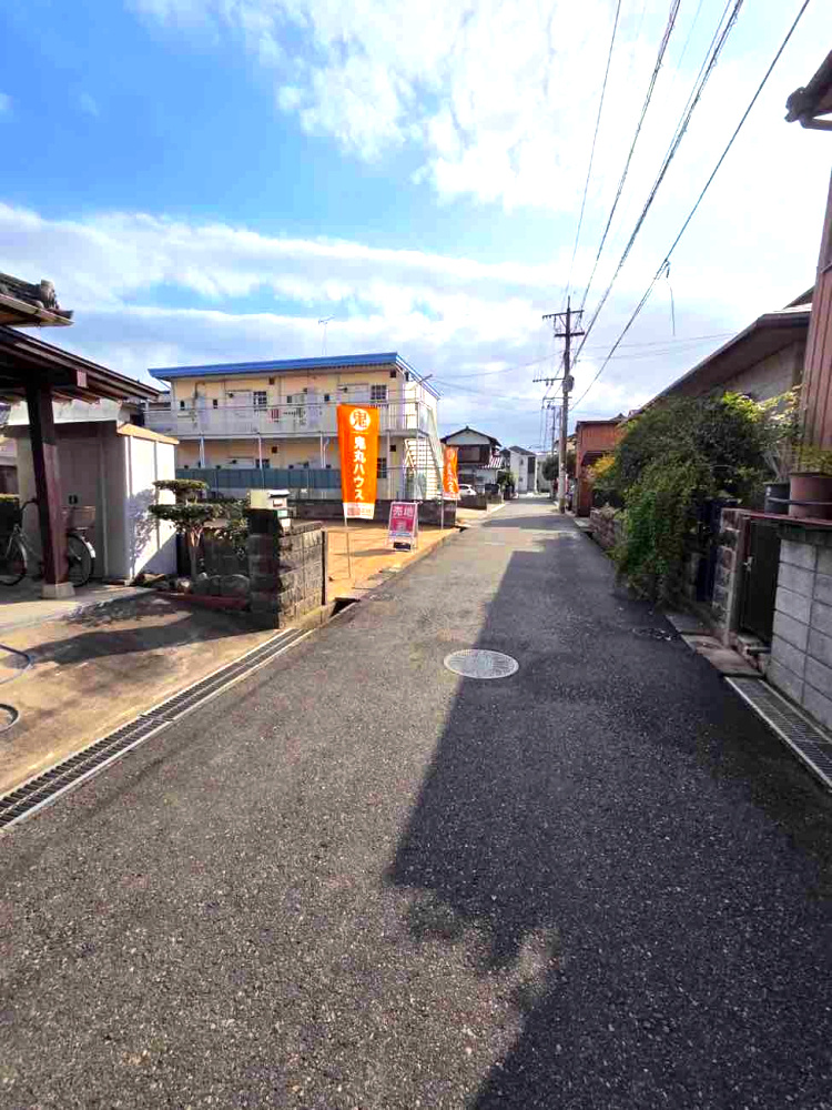 下曽根四丁目（7期）の前面道路含む現地写真|現地（2025年12月21日）撮影