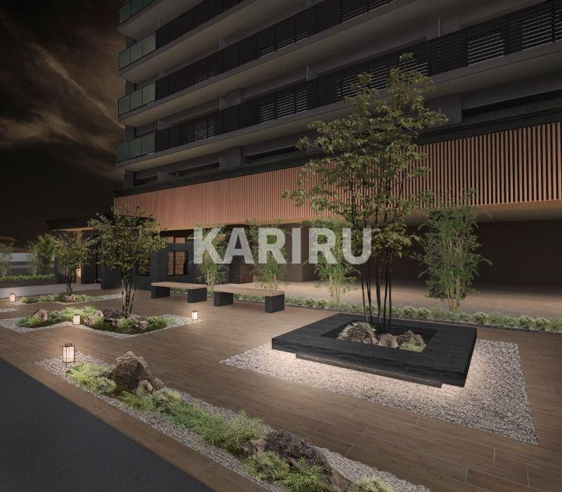 プレジオ城東のエントランス