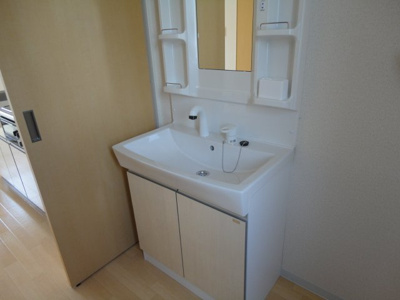 【洗面所】 | ヴィラ田中C | 洗面