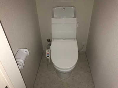 【トイレ】 | オアシスガーデン立花 | シャワー付トイレ