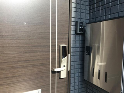 【玄関】 | オアシスガーデン立花 | 電子錠