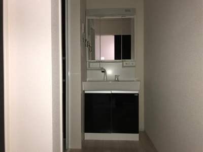 【洗面所】 | オアシスガーデン立花 | 洗髪洗面化粧台