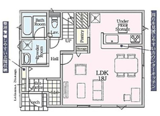 【間取り】 | 上尾市上尾下　新築分譲住宅