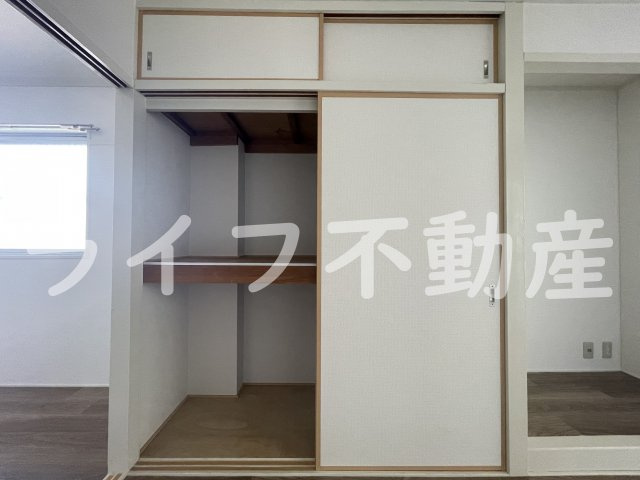 日の出コーポの収納|十分な収納スペースがあります