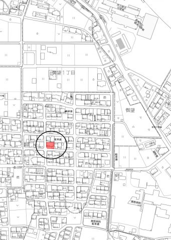 中古住宅　御望の地図