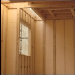 ハートフルタウン御幸ヶ原町31番　A号棟の構造・工法・仕様|屋外からの湿気の影響を受けやすい外壁と１階床に水に強い成形型断熱材ポリスチレンフォームを採用。