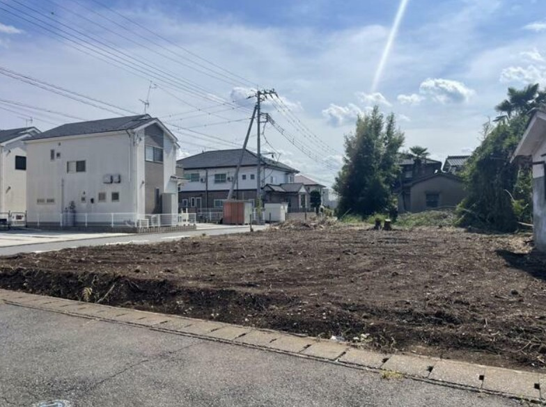 下野市小金井　売土地68坪の外観