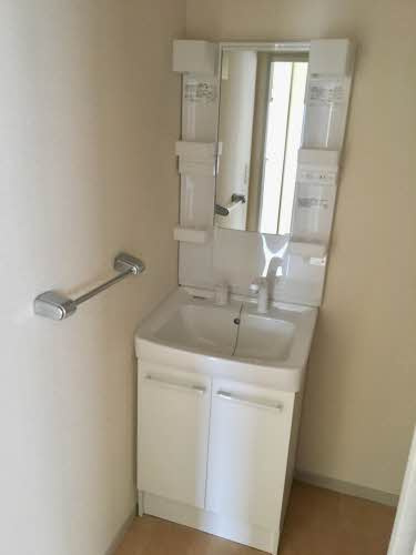 まさもとハイツC棟の洗面所