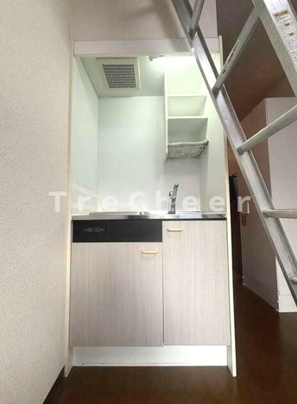 西日暮里駅前ハイツのキッチン