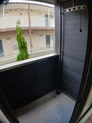 ハピネス　ビレッジ　２のバルコニー