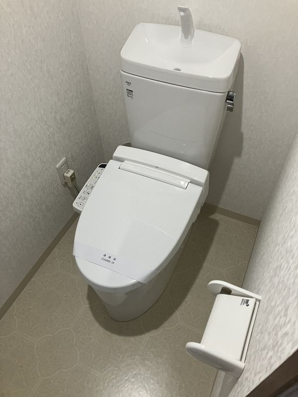 大国町池田マンションのトイレ