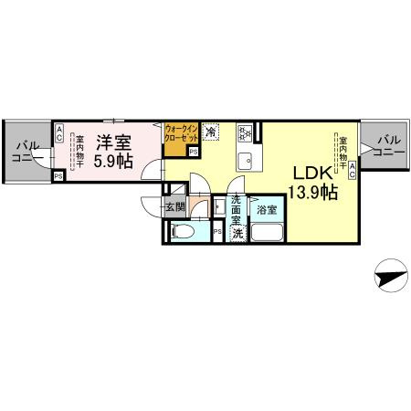 セレスティア祖師谷の間取り