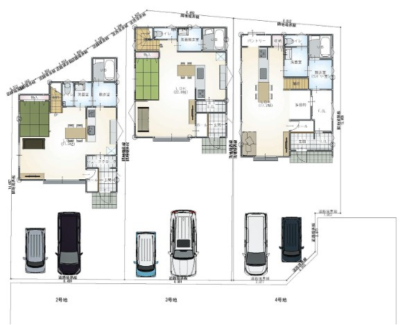 薊野東町の間取り|■建物価格3,880万円■土地面積139.44㎡ ■建物面積103.09㎡■3LDK