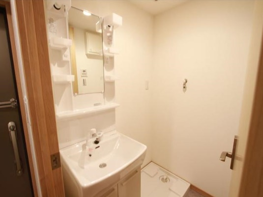 サンクシェル三軒茶屋　三軒茶屋エリア　オートロック　最上階の洗面所