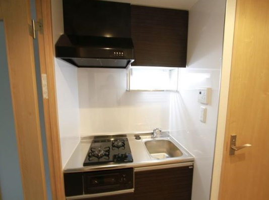 サンクシェル三軒茶屋　三軒茶屋エリア　オートロック　最上階のキッチン