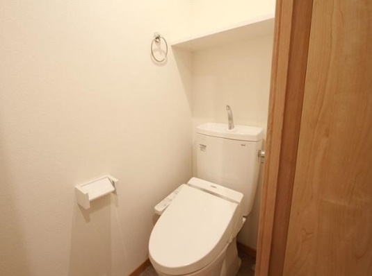 サンクシェル三軒茶屋　三軒茶屋エリア　オートロック　最上階のトイレ