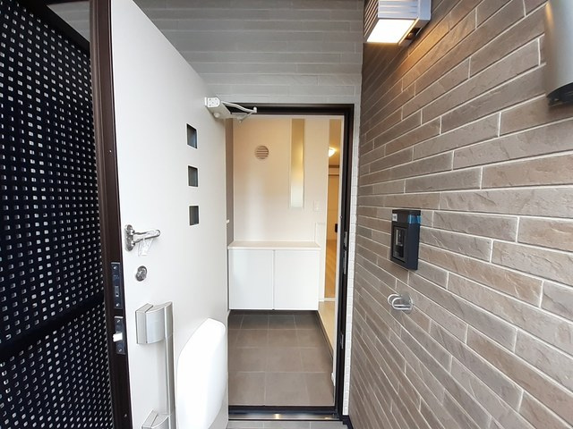 アンフィニ土浦Ｂの玄関|玄関