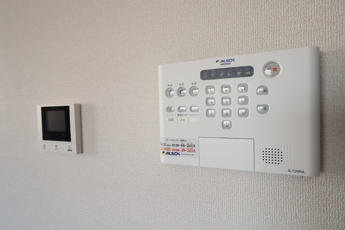 アルジャンのセキュリティ|モニタ付きインターホン・ALSOKホームセキュリティー搭載