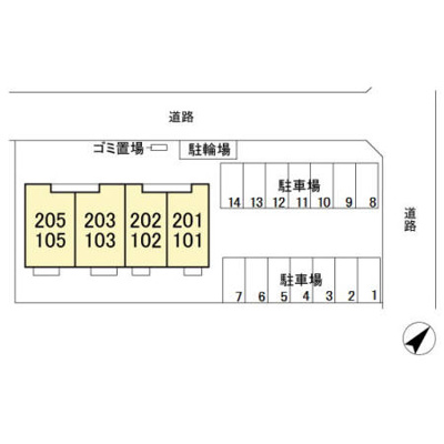 【区画図】 | Lupo(ﾙﾎﾟ)