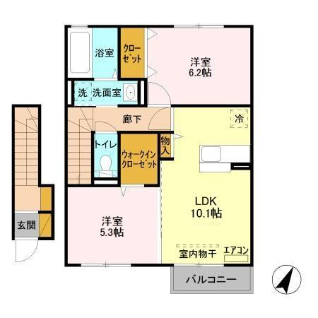 モンブランの間取り