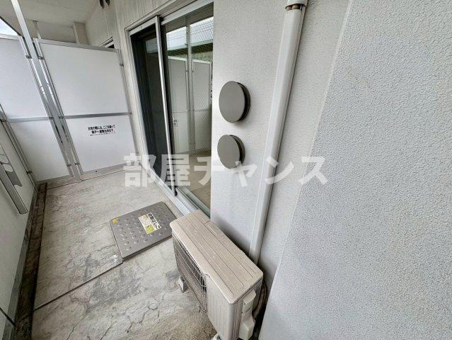 名古屋市昭和区御器所１丁目の賃貸マンションのバルコニー