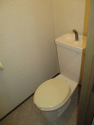 【トイレ】 | 山科区小野荘司町　中古アパート一棟（賃貸オーナーチェンジ）