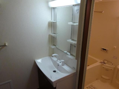 【洗面所】 | トモニーヒルズ | 洗髪洗面化粧台