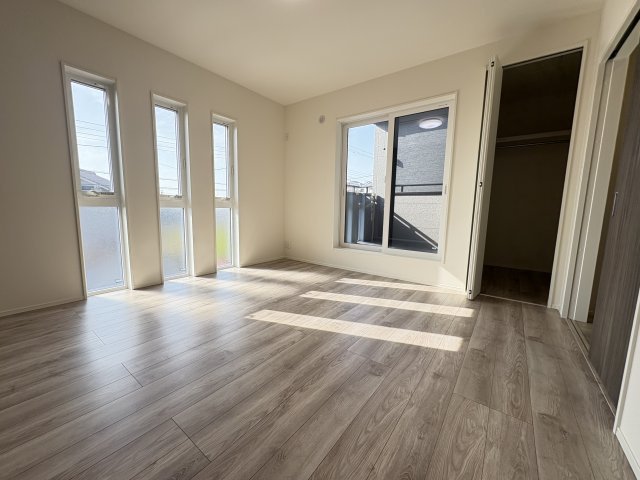 明石市魚住町金ヶ崎新築戸建３号棟の洋室