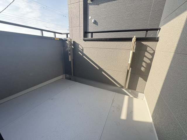 明石市魚住町金ヶ崎新築戸建３号棟のバルコニー