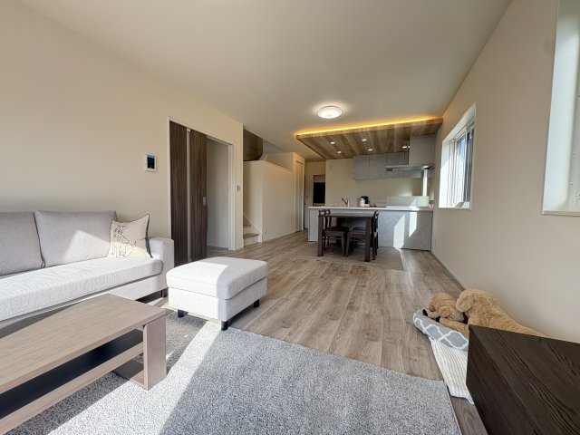 明石市魚住町金ヶ崎新築戸建３号棟の居間・リビング