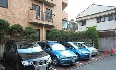 【駐車場】 | ラ・フォルム神楽坂 | 車をお持ちの方に嬉しい駐車場付きの物件です