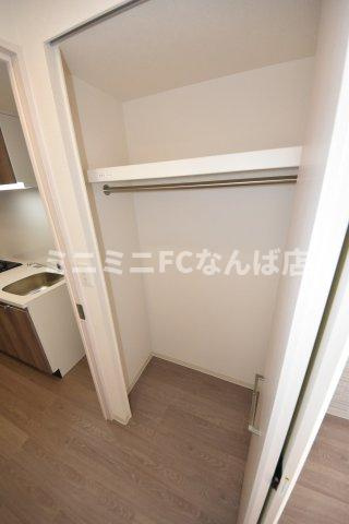 プレサンス大国町ラヴェニールの収納