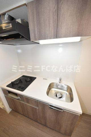 プレサンス大国町ラヴェニールのキッチン