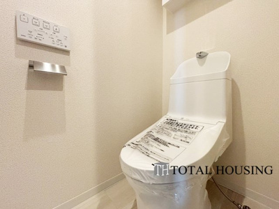 【トイレ】 | サーム北七条 | 温水洗浄機能付きトイレです♪