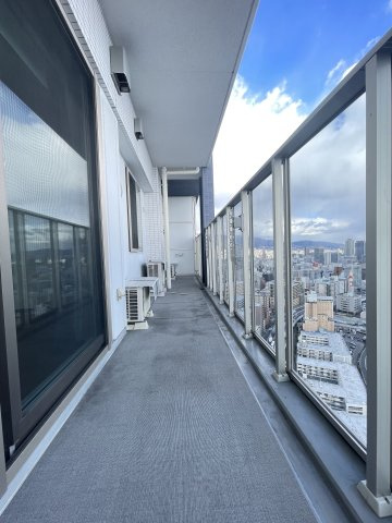 神戸ハーバータワーのバルコニー