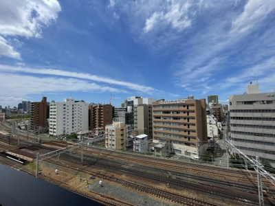【展望】 | プライマル新大阪 | バルコニーからの眺めです