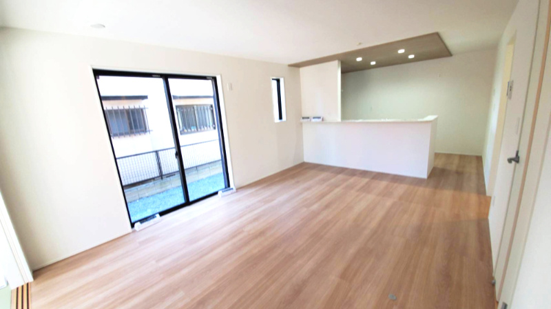 熊谷市柿沼　新築住宅の居間・リビング